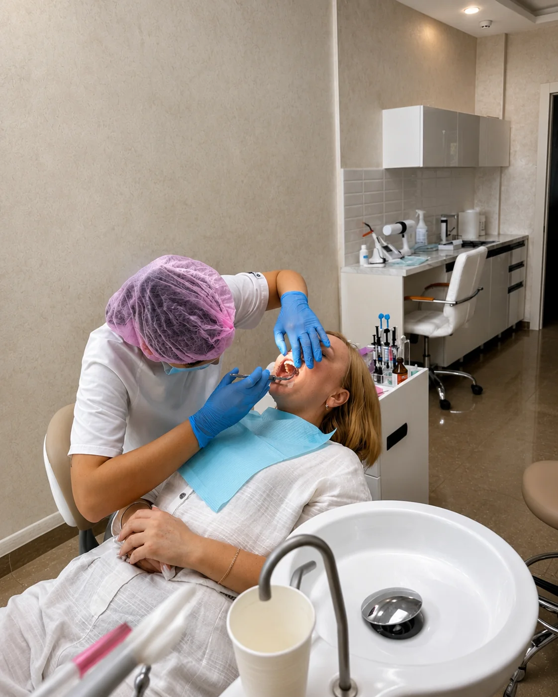Інтер'єр клініки Dental Studio